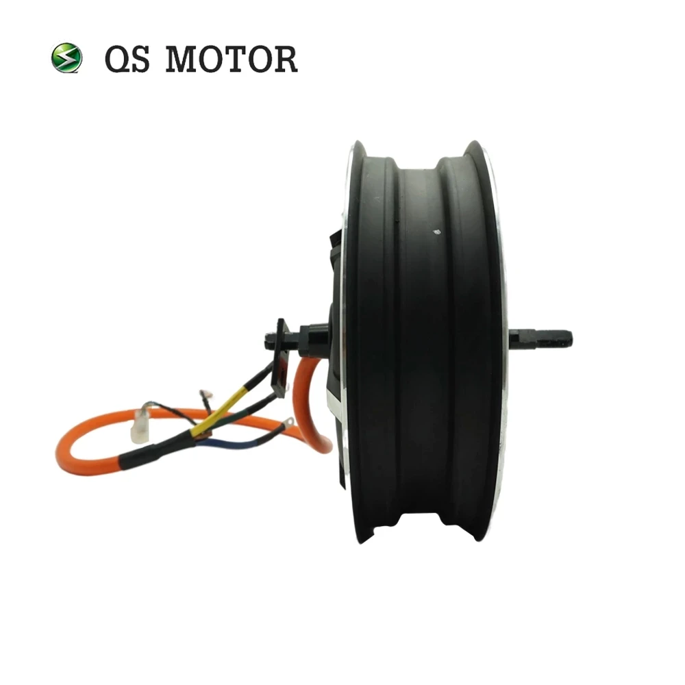 QS Motor 13*3.5inch 3000W 273 V3 80kph BLDC Gearless Motor In-wheel Hub Motor for Electric Scooter