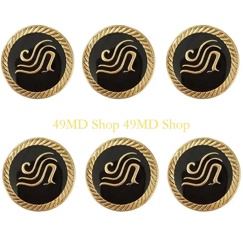 49MD MILITARES GOLD UNIFORM BUTDON