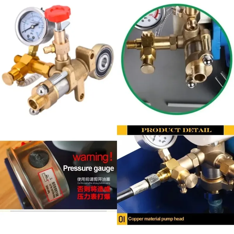 

Portable High Pressure Testing Machine Pump (DSY-25/DSY-60/DSY-60A) head