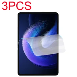 Protector de pantalla suave PET para Xiaomi mipad 1, 2, 3, 4 plus, 5 pro, 11, 12,4, pad 6, 11 ''/Redmi pad 10,6, película protectora para tableta, 3 uds.