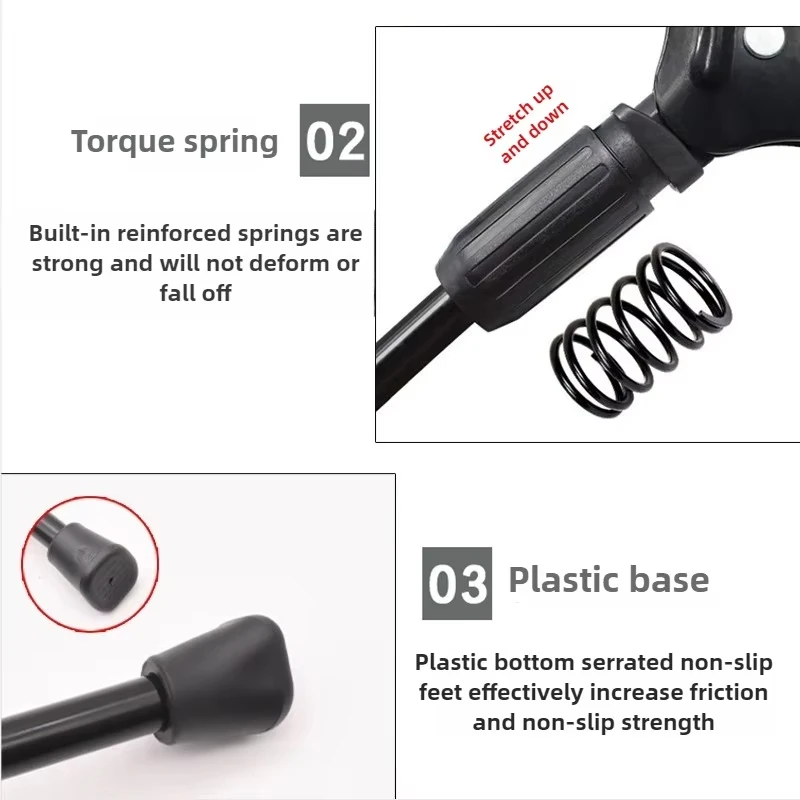1pc Kids Bike Kickstand Heavy Duty Parking Stand Foot Brace Support for Children Bicycle Side Mount 12 14 16 18 20 Inch Wheels view 4