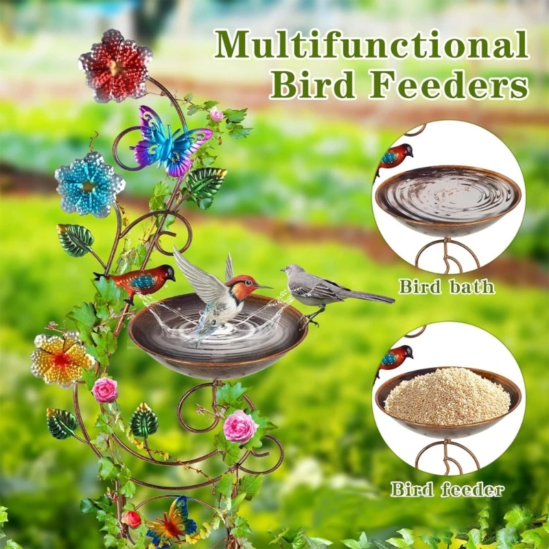 Old Metal Plant Support For Posies Vinefruit Oxidation Resistant Bird Supplier Stand high quality