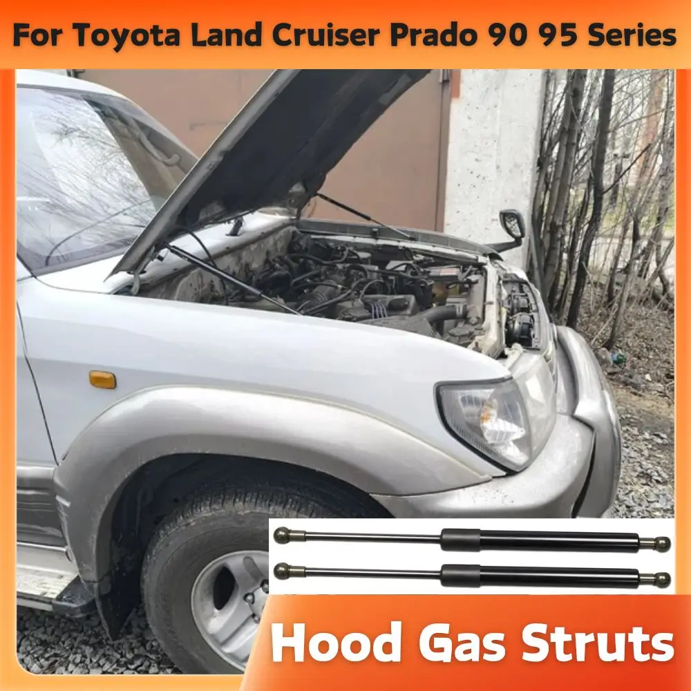 

Hood Struts for Toyota Land Cruiser Prado 90 95 Series 1996-2002 Front Bonnet Gas Springs Shock Absorbers Lift Supports 2PCS