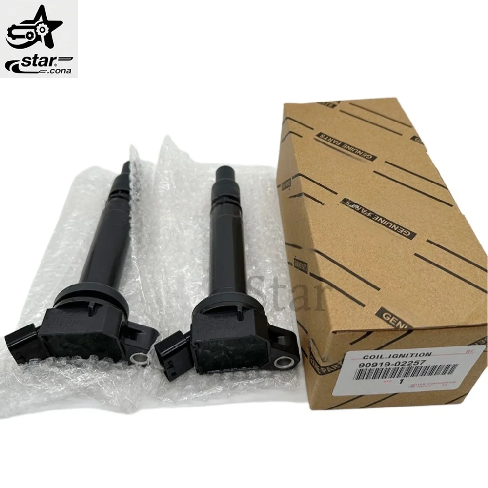 

4PCS 90919-02257 Ignition Coil For Toyotaa Camryy Lexuss GS300 4Runner Coil Assy Ignition 9091902257 OEM new