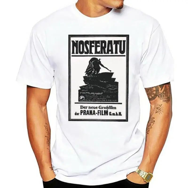 Nosferatu Classic 20s Horror Movie Eine Symphonie des Grauens T Shirt 759 men t shirt