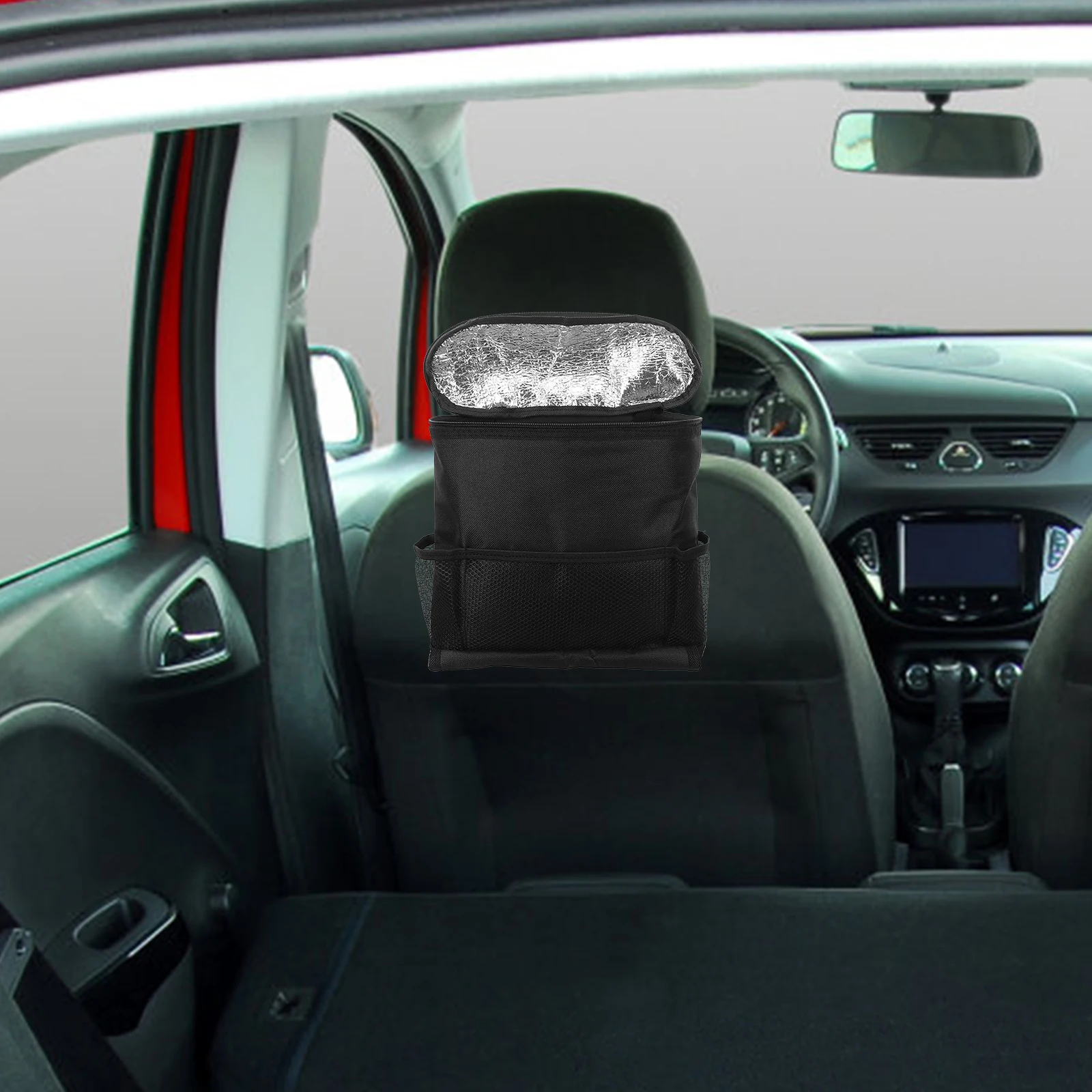 

Backseat Car Organizer Compact Waterproof Durable Insulated Rear Seat Storage Bag Multifunctional Vehicle Organizer for Car