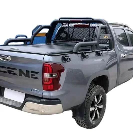 

4x4offroad Aluminium Alloy Electric Retractable Tonneau Cover Roller Shutter Lid Pickup Bed Cover for Kaicene F70/ hunter