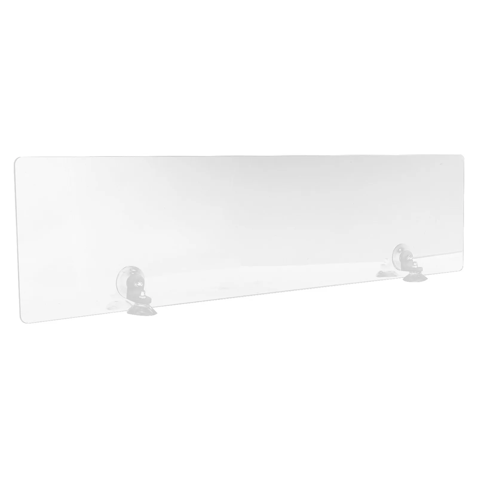 Suction Acrylic Kitchen Splash Guard Waterproof Sink Edge Protector Water Barrier Shield Faucet Countertop