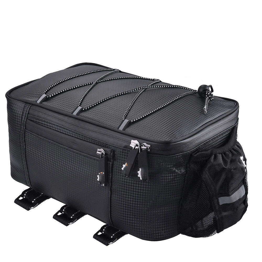 Bicycle Piggyback Bag Rear Seat Bag Storage Storage Box Bicycle Rear Shelf Pannier Bag Waterproof Bag Riding Supplies Equipment