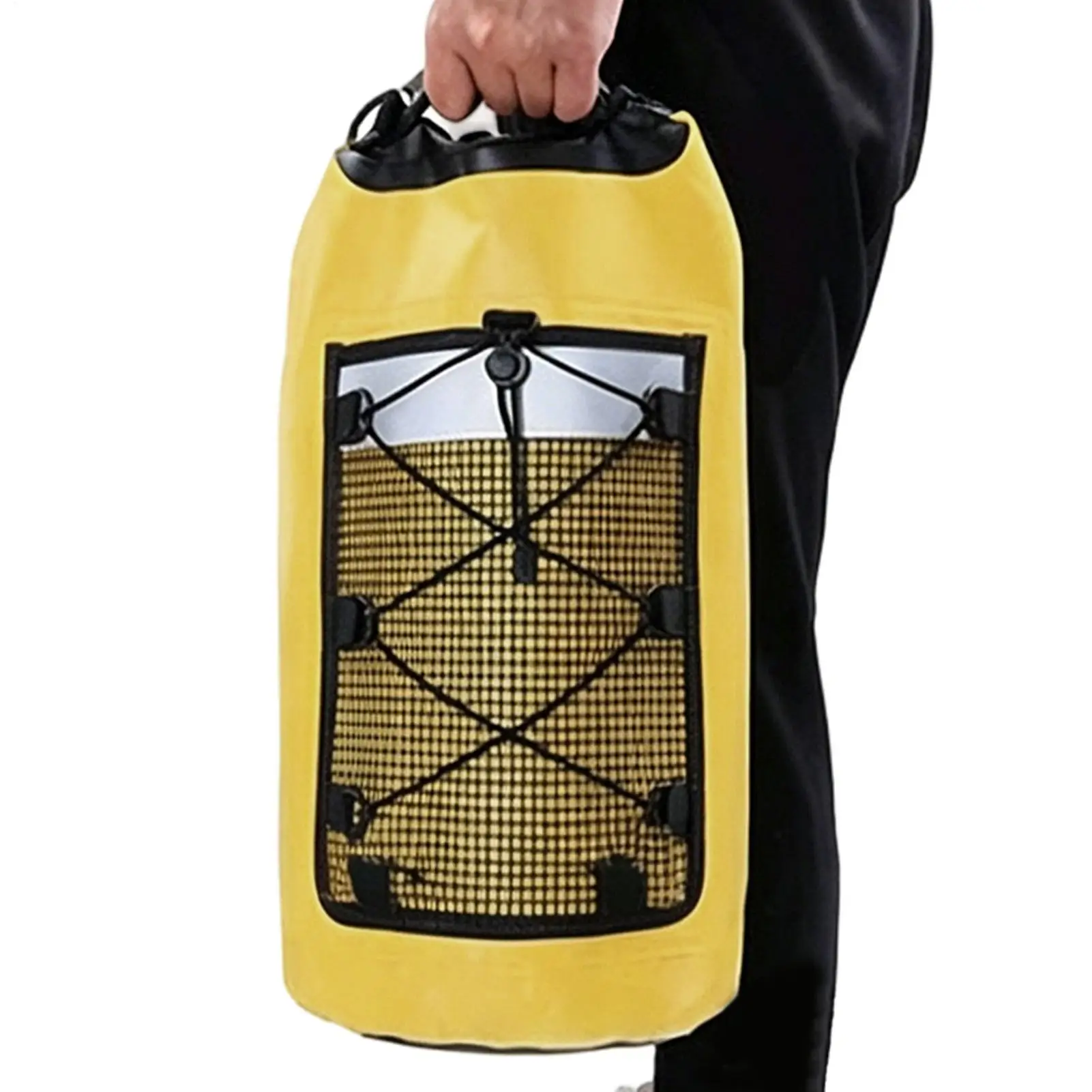 

Waterproof Hiking Bag Mesh Sports Equipment Backpack Heavy Duty Outdoor Bag For Travel Camping Gym Beach Rafting Boating