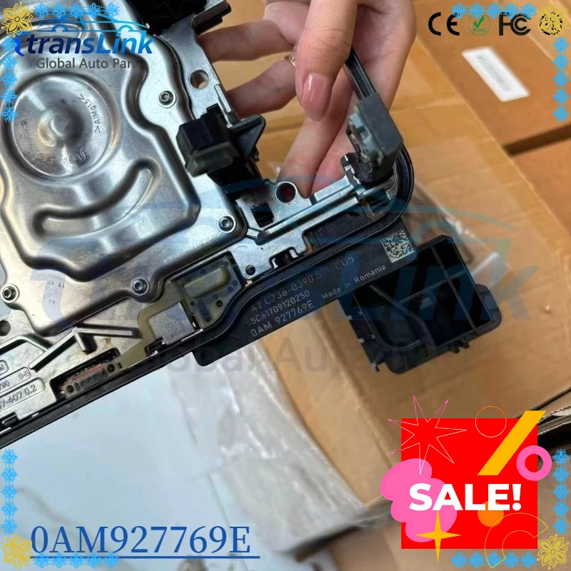 Unidad de Control de Transmisión 0AM927769E, Doble Embrague, 0AM TCU TCM para AUDI VW SKODA DGS 0CW DQ200, Piezas de Automóviles