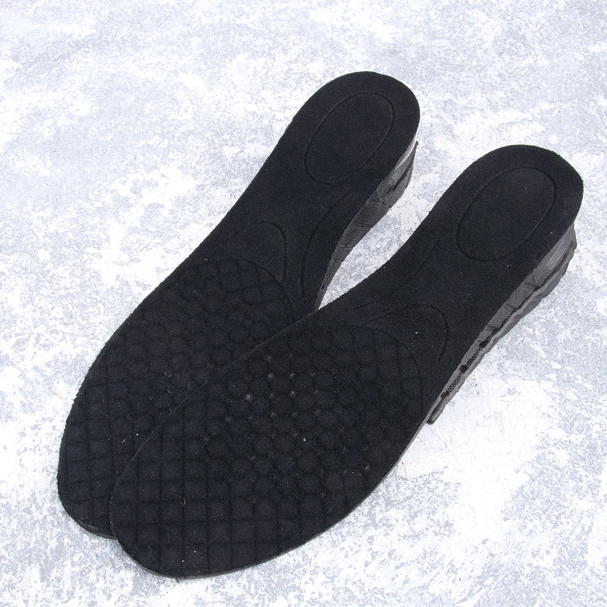 

5cm Heightening Elevator Shoe Pads Invisible 5Cm Height 2-Layer Adjustable Womens Invisible Pu Increased Insoles Adjustable PU