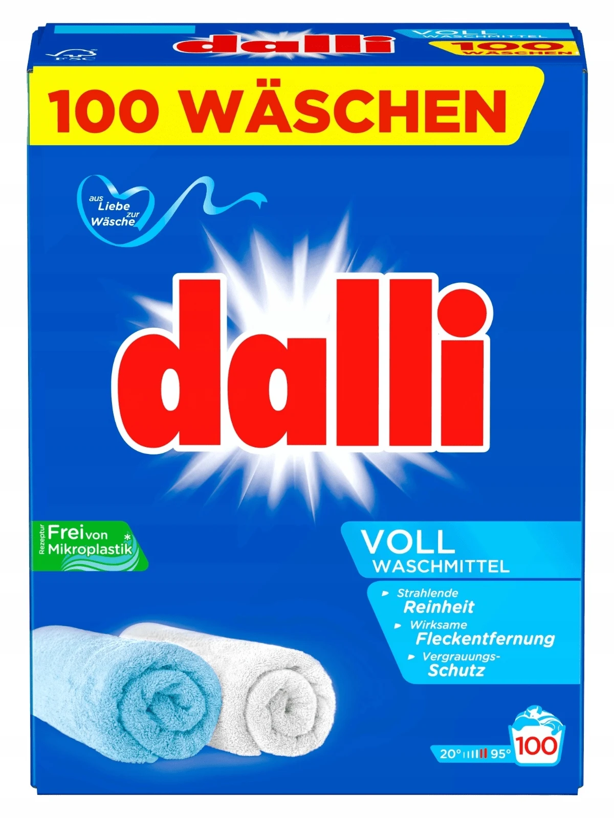 DALLI Heavy Duty Wasmiddel 100 Waspoeder 6 KG