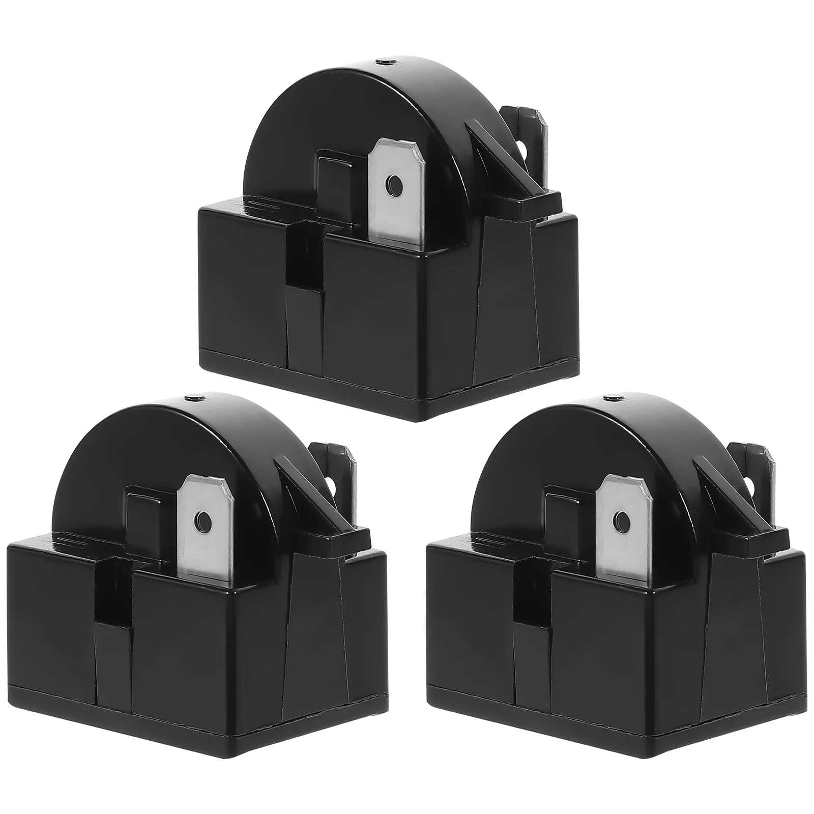 

3pcs PTC Refrigerator Starter 220V Compressor Relays for Mini Fridge Cooler Freezer ABS Zinc Durable Easy Install
