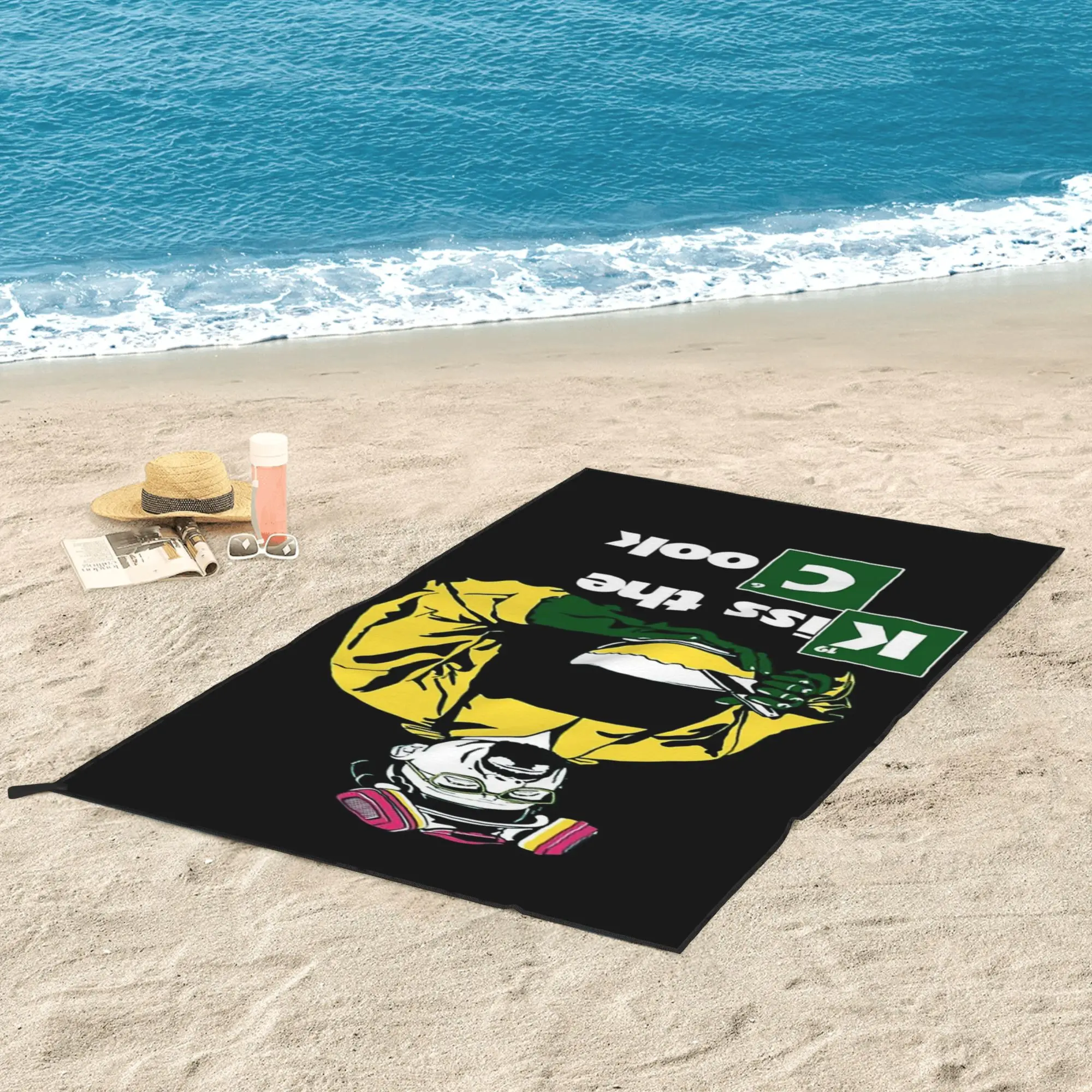 Breaking Bad Let's Cook Beach Towel Soft Microfiber Quick Dry Absorbent Quick Towels For Mountain Climbing