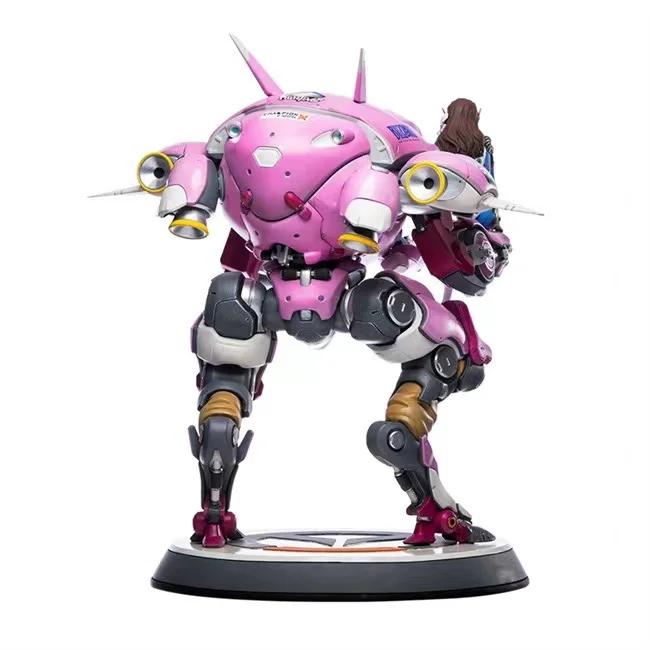 Original Overwatch Mecha hero Action Figures DVA Statue Anime Figure PVC Collectible Model Toys Ornaments Desktop Gifts In Stock