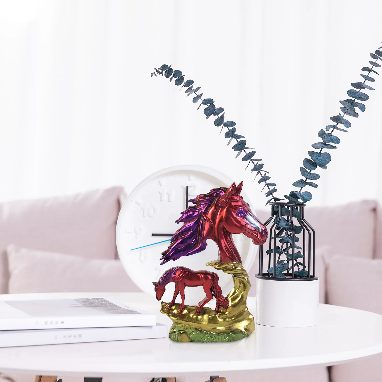 

Resin Horse Sculpture Mold Silicone For Diy Table Decor Craft Flexible Non-Stick Reusable Epoxy Casting Mold Handicraft Making