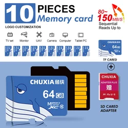 10PCS/LOT Flash Memory Card 4GB 8GB 16GB High Speed TF/SD Card Mini SD Card for Digital Devices Flash Original Micro Flash Cards