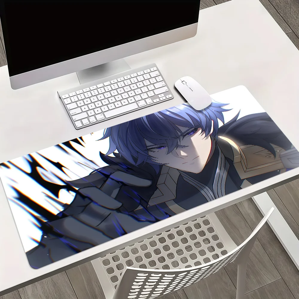 Valeriy Genshin Impact Mouse Pad Non-slip Lockedge Gaming Desktop MousePad Large Thickened Comfort Office Student view 5