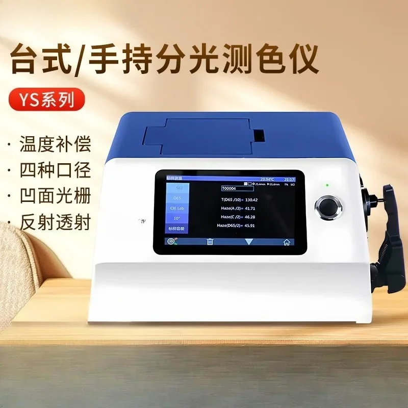 Desktop/draagbare temperatuurbewaking en compensatie concave roosterspectrometer