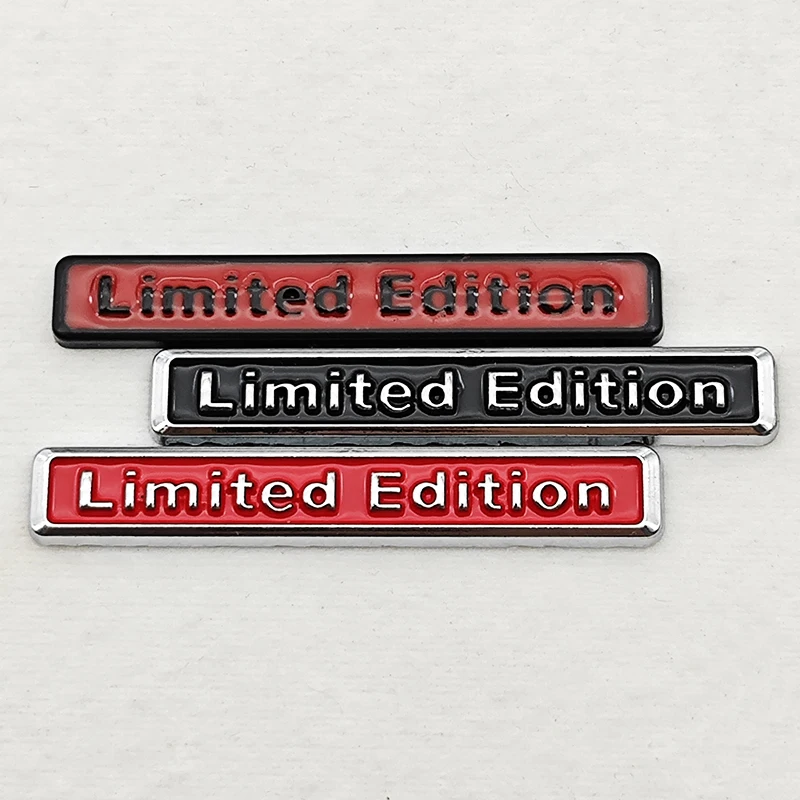 

3D металлическая хромированная наклейка для стайлинга автомобиля, ограниченная серия, эмблема, значок, наклейка на мотоцикл для Suzuki Honda Kawasaki Toyota YAMAHA