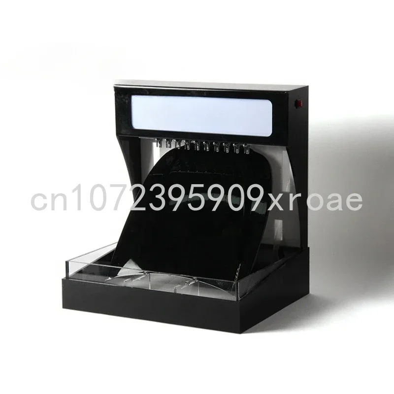 Black Car Nano Ceramic Coating Showcase Tester Display for Detailing