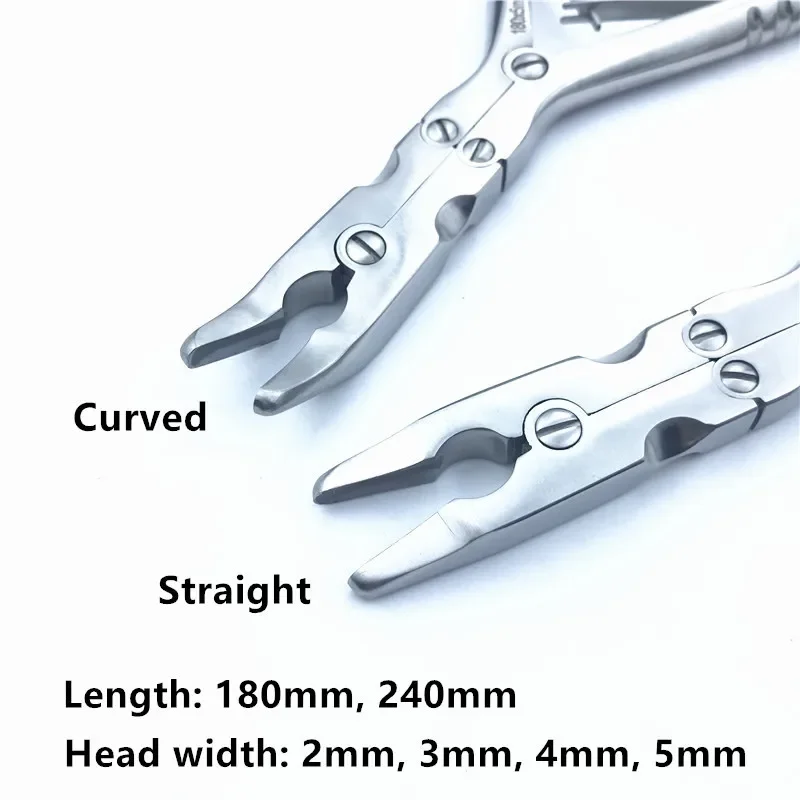 Orthopedic Bone Rongeur Double Action, Surgical Instrument Stainless Reusable