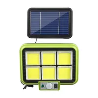 Courtyard Solar Lamp  solar lights Lighting Outdoor Solar Lamp Garage Workshop Wiring Free Split Human Body Induction Wall Lamp