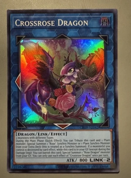 yugioh-konami-duel-monsters-cr09-ae042-crossrose-dragon-super-rare-asian-english-collection-mint-card