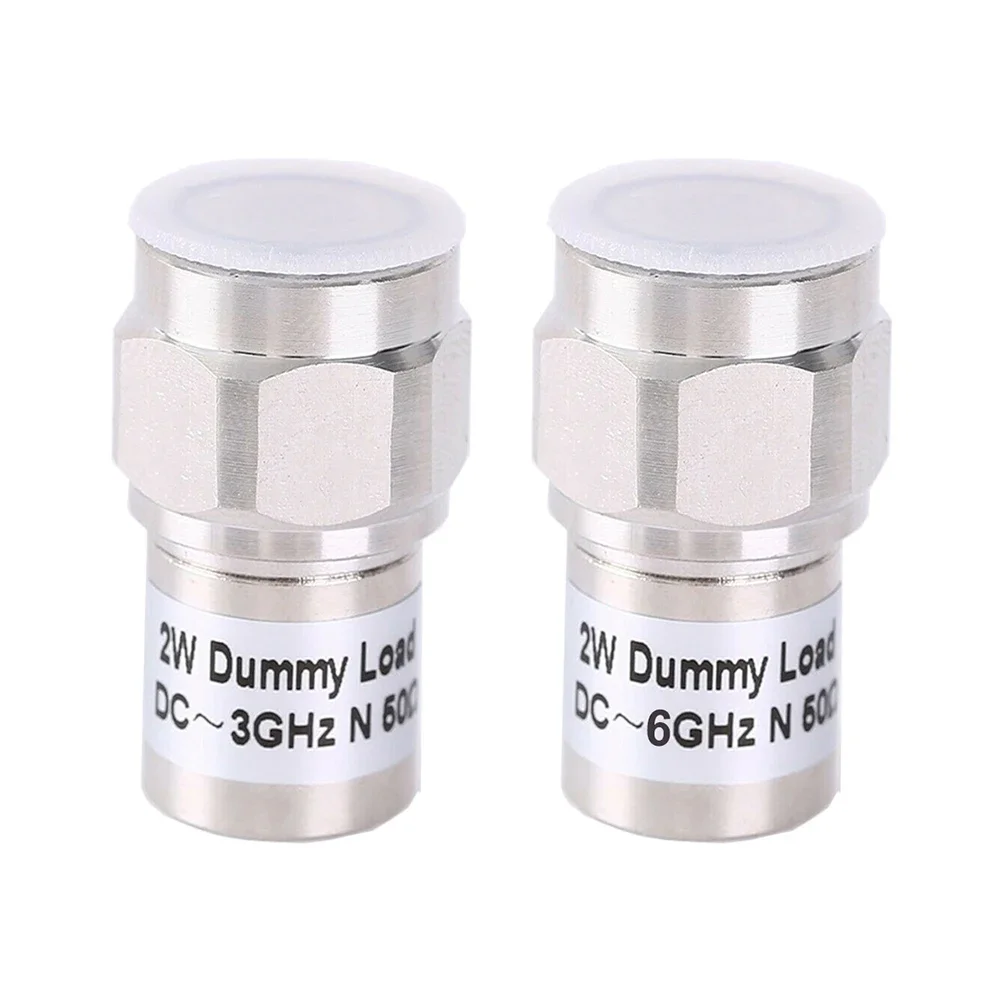 N-type Coaxial Load DC-3G/6G 50 Ohm 2W Connecoter RF Coaxial Matched Load Terminal Adapter Testing And Terminal Connections