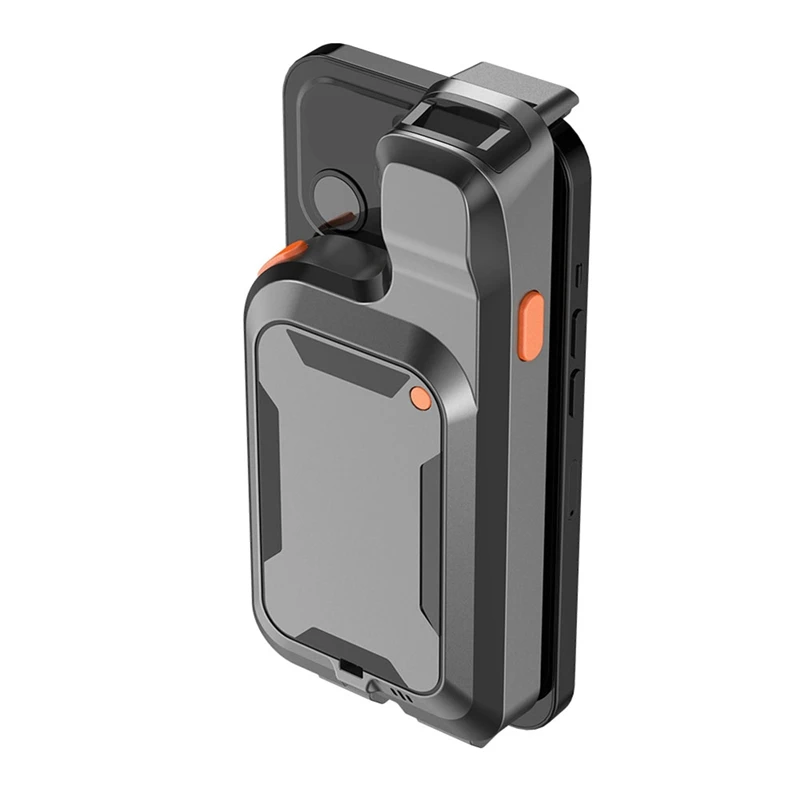 ●2D Back Clip Bluetooth Barcode Scanner Phone Work Portable Barcode Reader Data Matrix 1D QR Scanner for Android IOS-ABFB