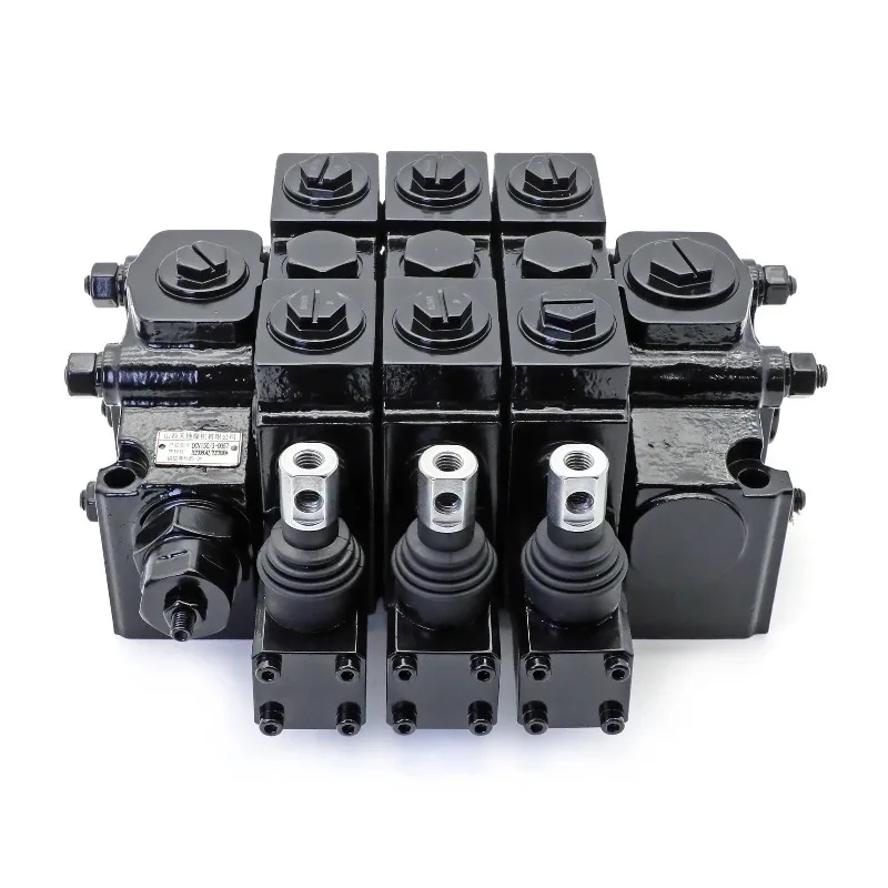 

On/Off Type Hydraulic Directional Control Valve Manual Control Hydraulic Valve With Levers