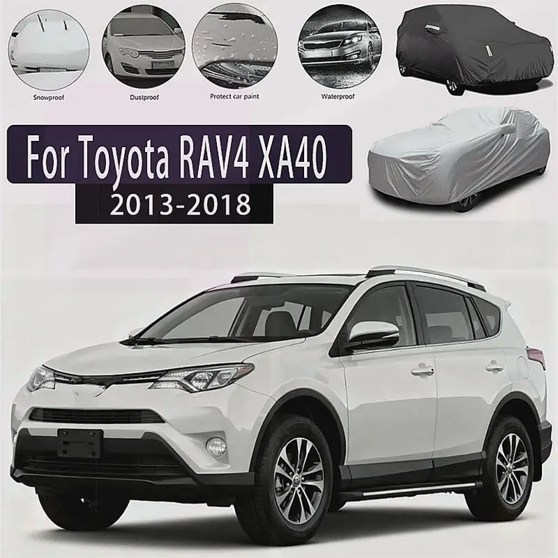 

For Outdoor Protection Waterproof Dustproof Full for Toyota RAV4 XA40 Snow Cover Sunshade Exterior Car Accessories Car Covers