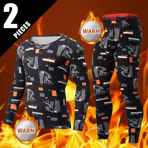 2-Piece Autumn And Winter Men's Plaid Multi-Color Printed Warm Suit Sports And Leisure Autumn Pants Fashionable Home Wear