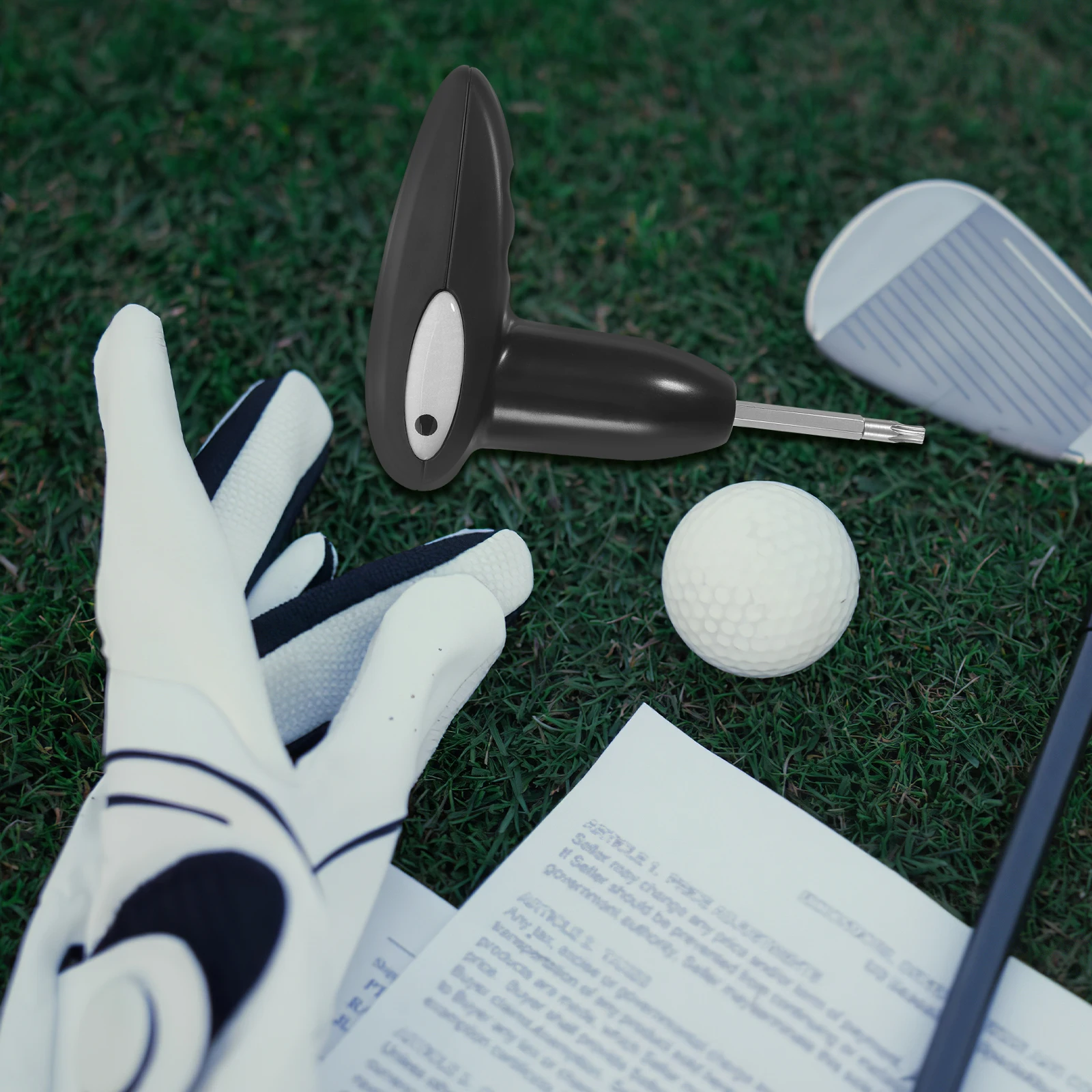 

Golf Club Wrench Plastic Driver Portable Repair Kit Suitable Most Clubs Adjust Axle Nuts Durable T Shape Screwdrivers