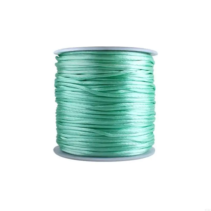 

97BE 60m/Roll 1.5mm DIY Cord Baby Teething Pacifier Chain Clip Necklace Making Rope