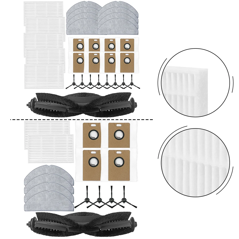 For Libhof VCWD-L9633 Robot Vacuum Accessories For Pet Owner Homes Tangle-free Design Seamless Integration Fit