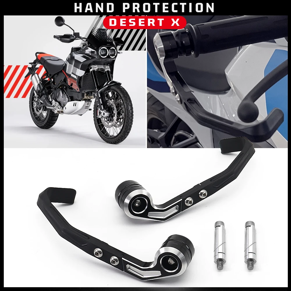 

For Ducati DesertX Adventure Desert X 2022 2023 Motorcycle Accessories Brake Handle Protects CNC Adjustable Pro Hand Guard