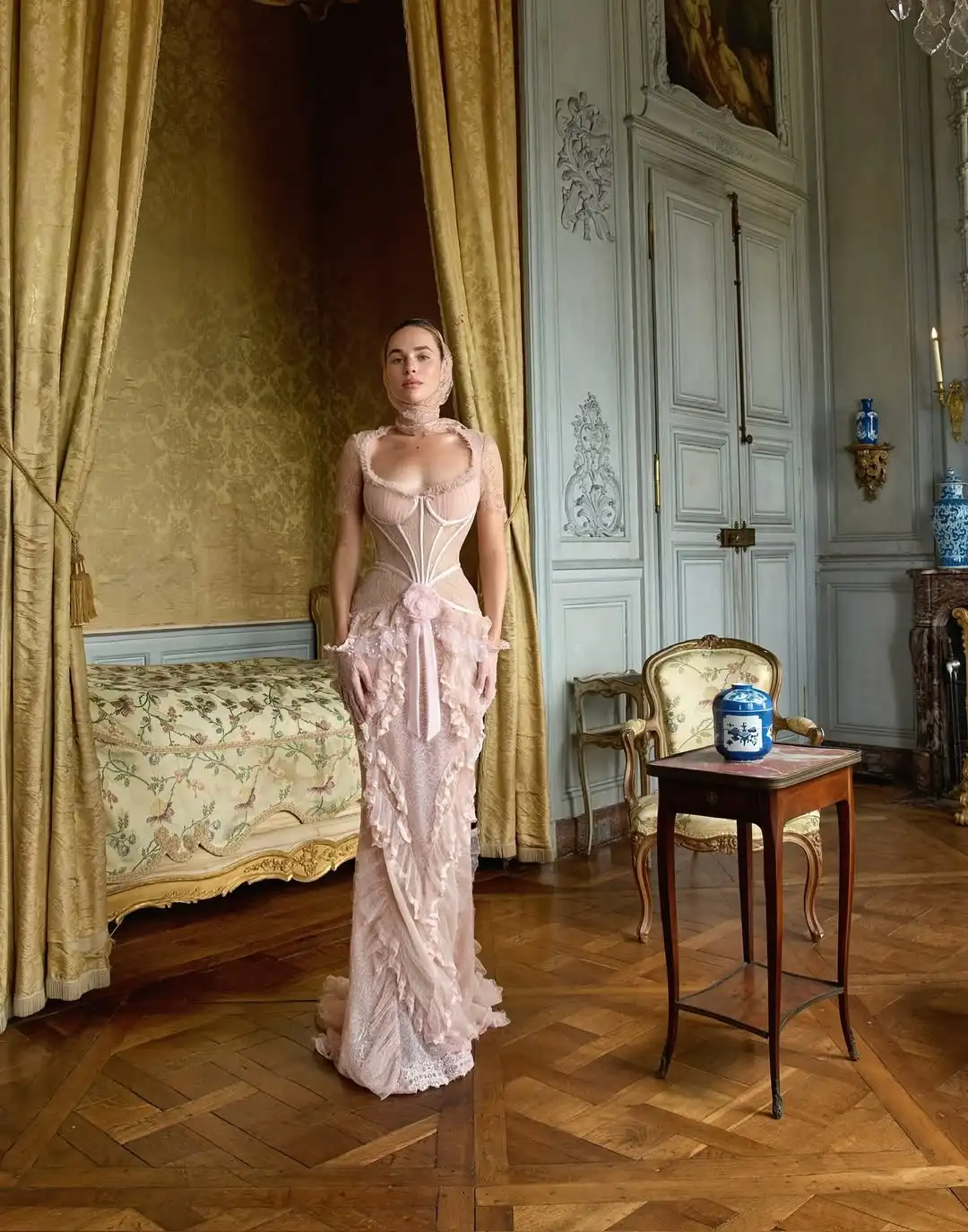 فساتين ماكسي صيفية أنيقة من الدانتيل مكشوفة الكتفين فستان بوهو منقوش عليه زهور فستان سهرة عتيق من الساتان لحفلات الزفاف ومحاولة افتراضية #3