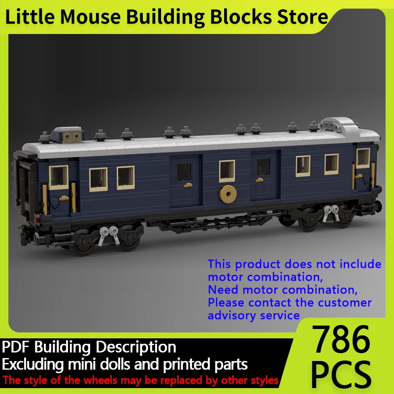 

City Car Model MOC Building Bricks Luggage Wagon Modular Technology Gifts Holiday Assemble Children Toys Suit