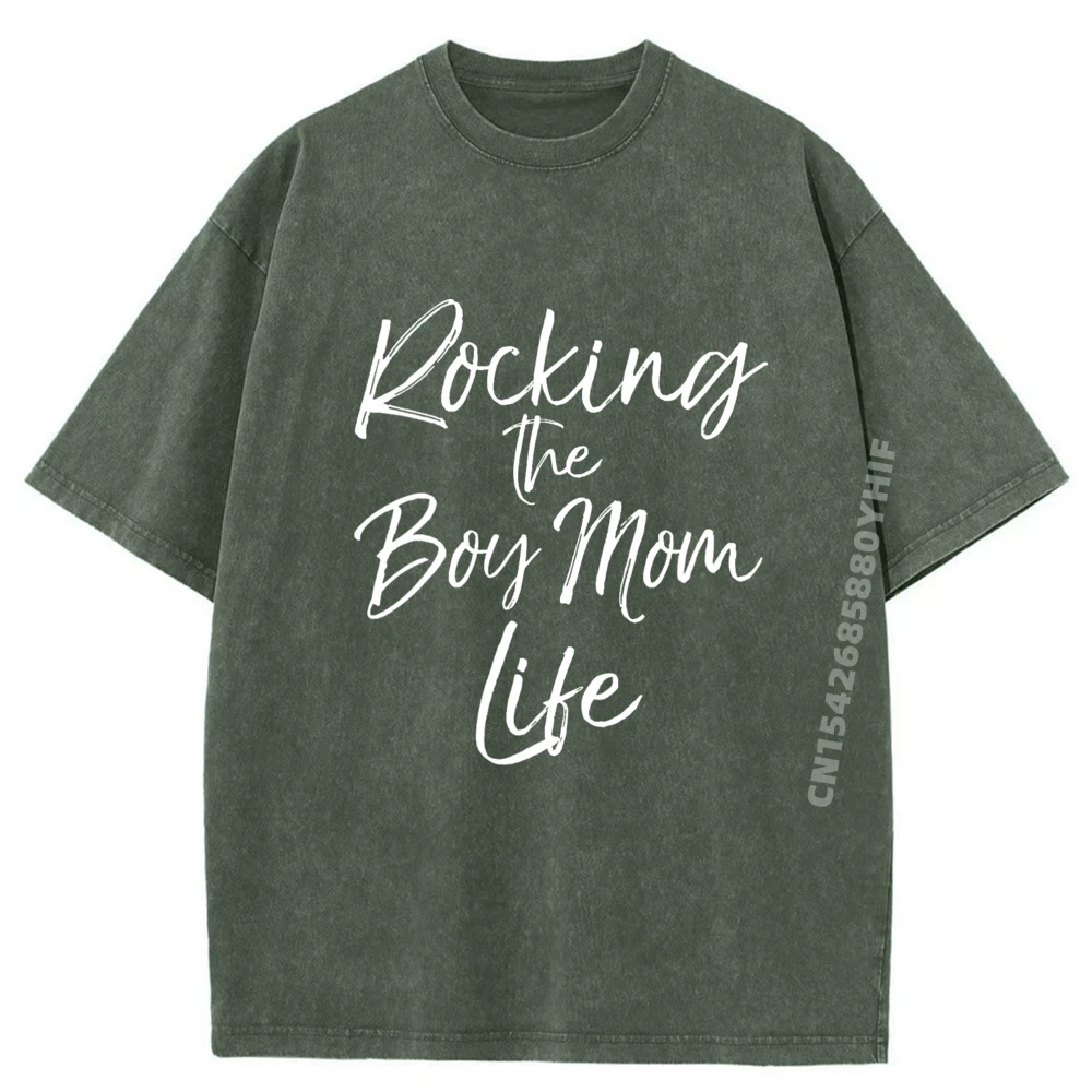 Mignon de Sons bascule le garçon vie crème t-shirt femmes à la mode et à la mode lavé hauts Style gothique