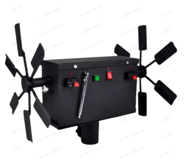 

Stage Electronic Spray Machine Wedding Party KTV Performance Special Effects Single Double-sided Windmill