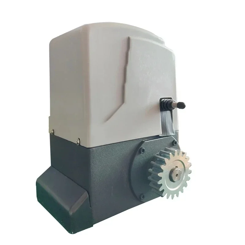 محرك تيار متردد قوي 220/110 فولت 500 كجم فتاحة بوابة منزلقة باب أوتوماتيكي مع 2 جهاز تحكم عن بعد #4