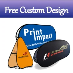 Custom Pop Up Banner Personalized Event Outside Display Portable Advertising Banner for Trade Shows Sport Match Event Props