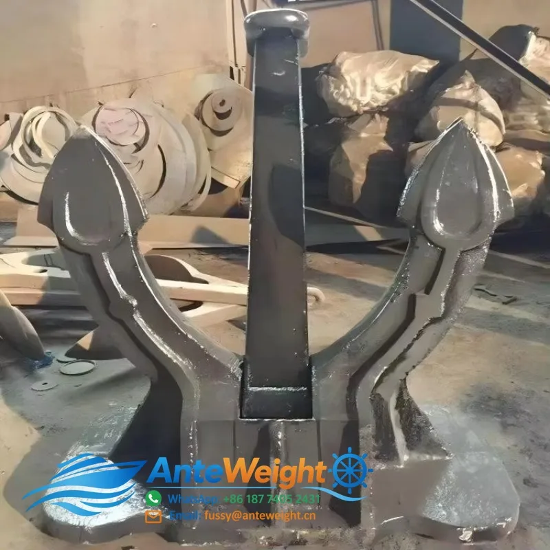 Standard ABC HALL Anchor Steel Marine Anchor for Vessel Boat Port Use
