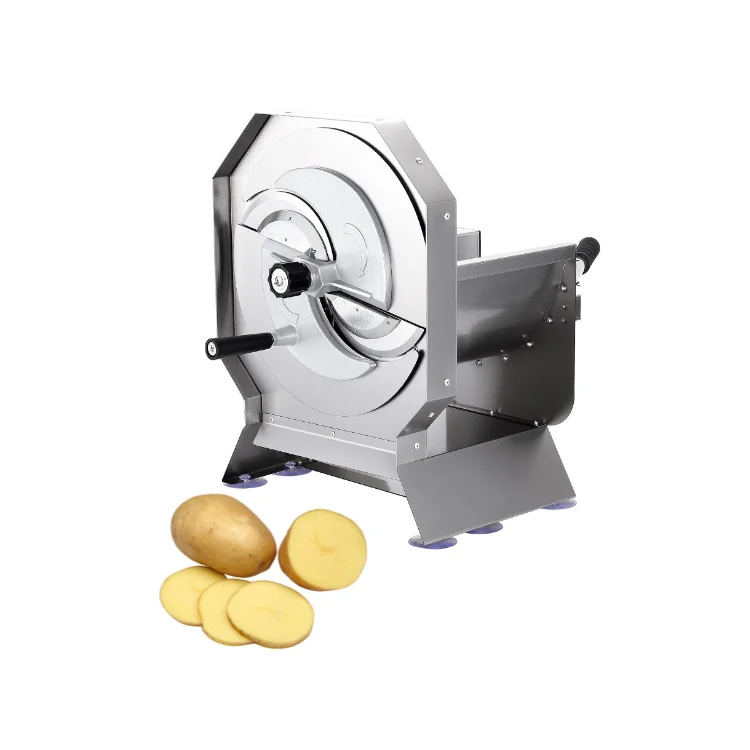 New Arrival Stainless Steel Manual Pressure rod Household Vegetables Food Slicer Commercial Vegetables and Fruits Slicer