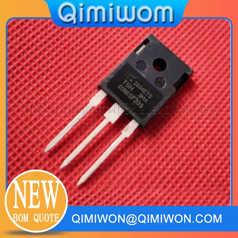 10PCS TGH40N65F2DS 40N65F2DS TGAF40N65 TO-247 40A 650V MOS MOSFET IGBT New Original Transistor