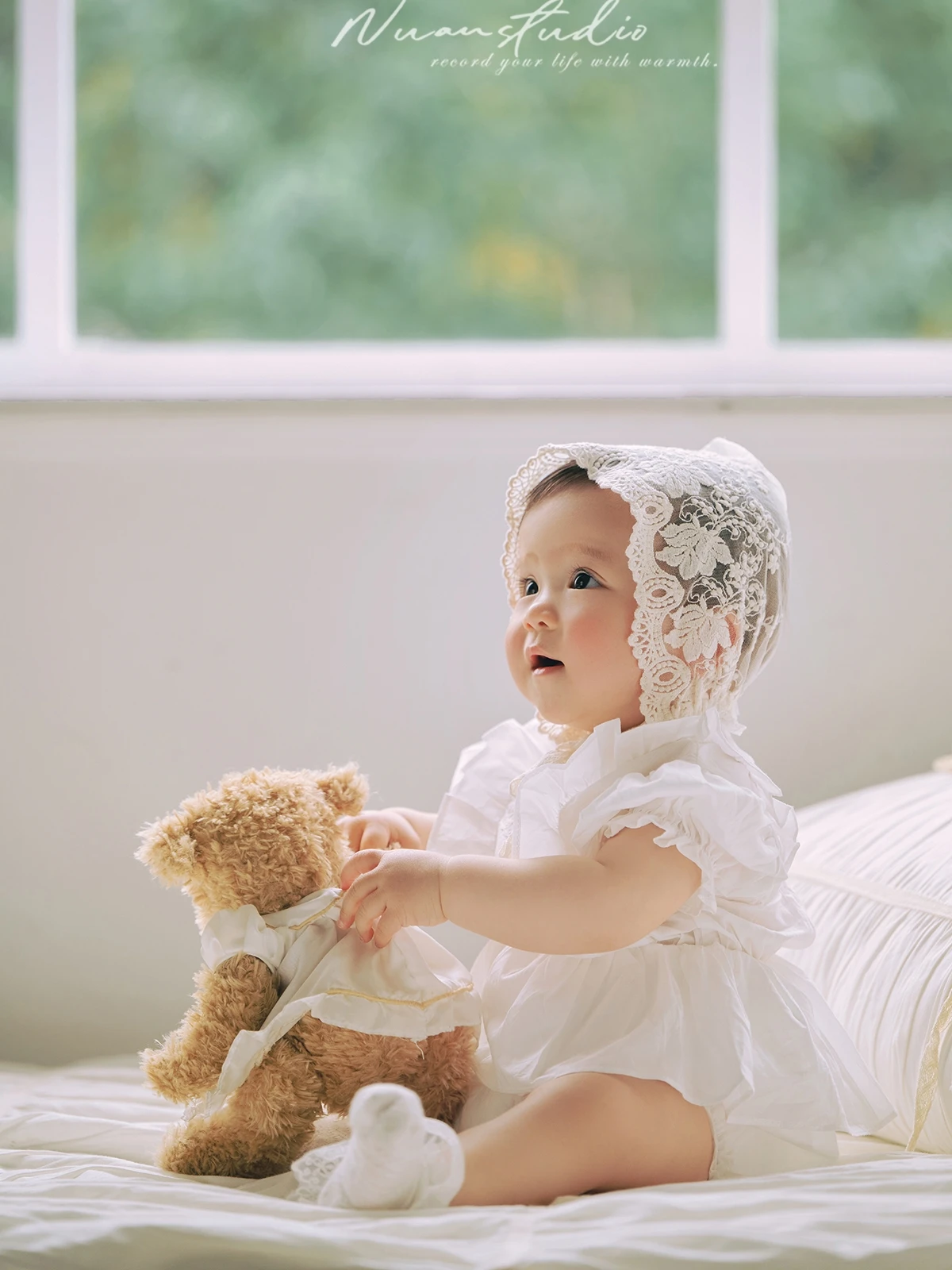 Disfraz de foto de bebé para niña, vestido de princesa para fotos de bebé de un año, accesorios de babyshooting, 신생아사아기 기 레