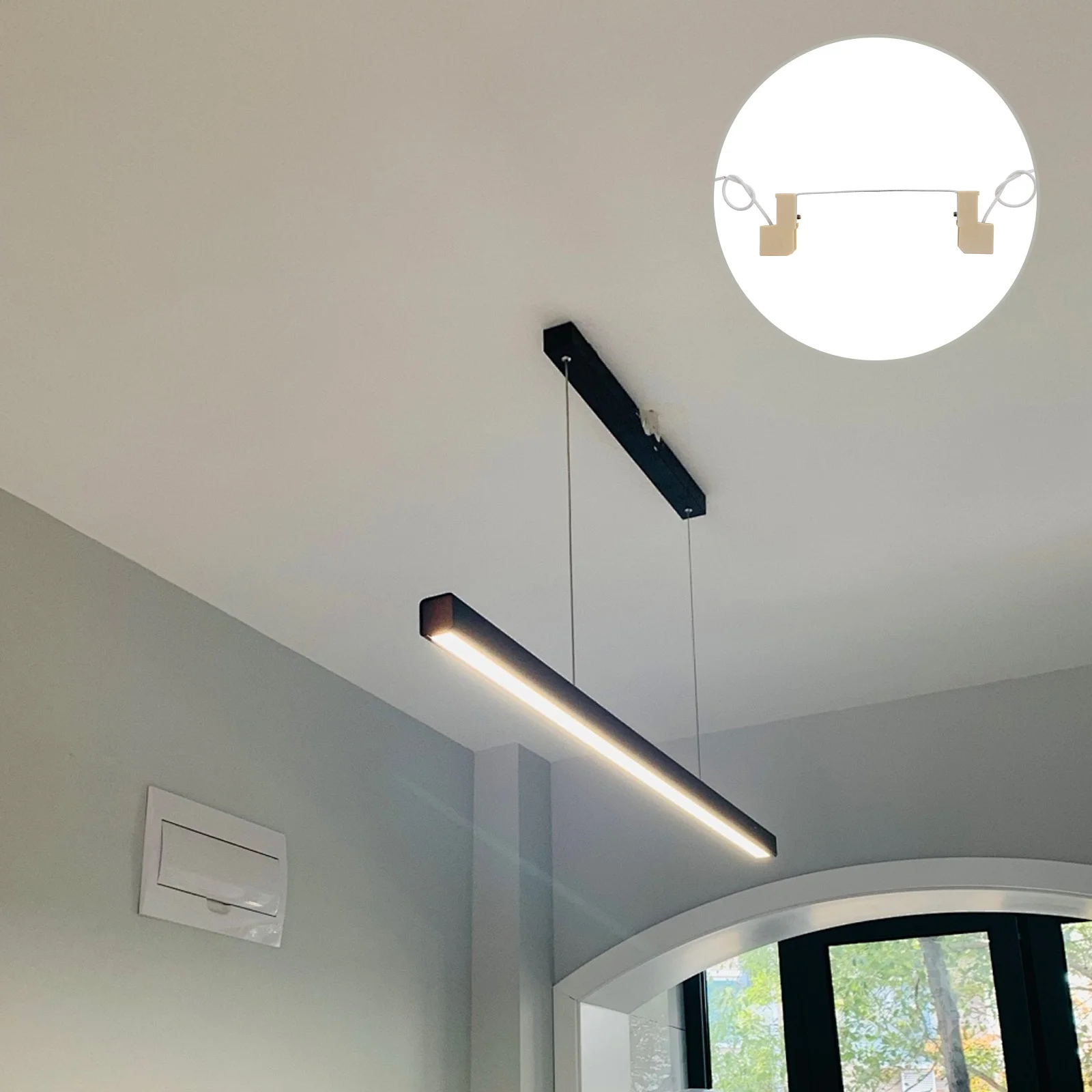 

2pcs Ceramic Light Socket High Temperature Resistant Lamp Holder Replacement Parts For Indoor Outdoor Lighting Sockets Double