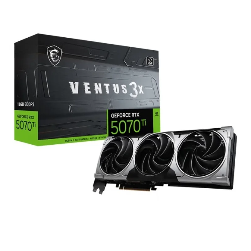 

RTX 5070TI 16G 3X OC Desktop PC Design Rendering Gaming Graphics Card